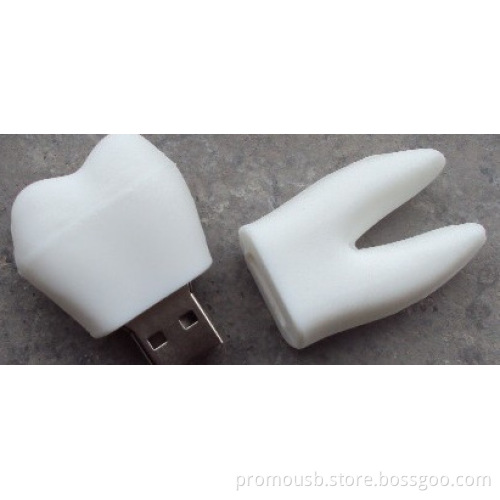 PVC gift dental caries dentures model usb